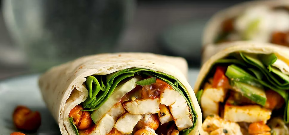 Special Halloumi Wraps