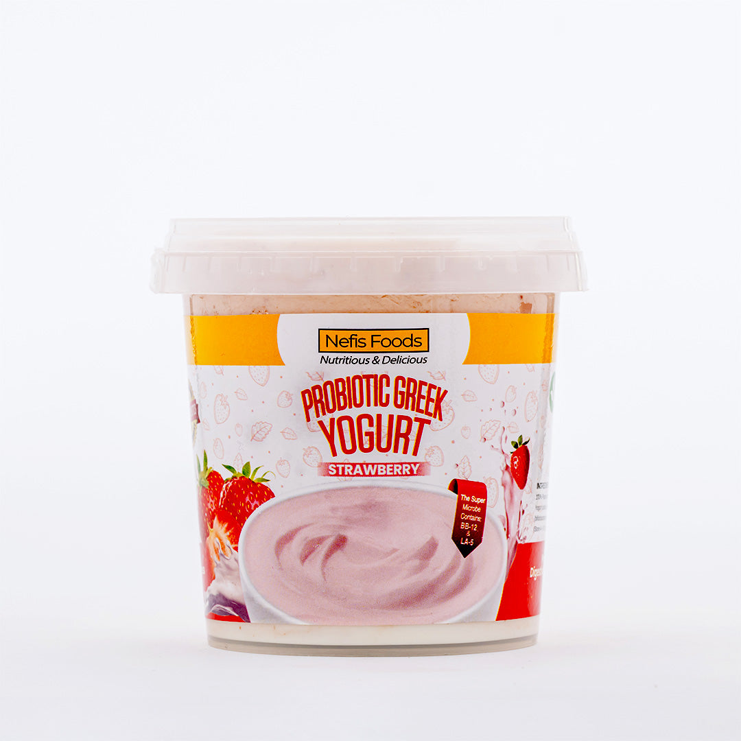Strawberry Süzme Yogurt/Greek Yogurt